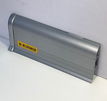 Плинтус Ideal Comfort 55mm Серебро 081 фото 2 | FLOORDEALER